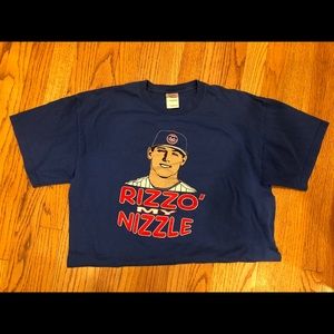 🍁 3/$20 Anthony Rizzo Chicago Cubs Large T-shirt